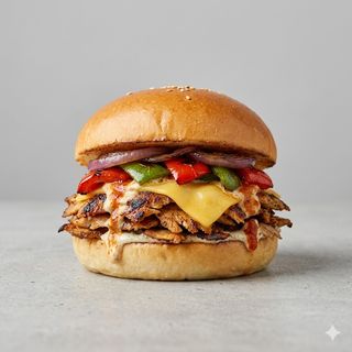 Kebab burger