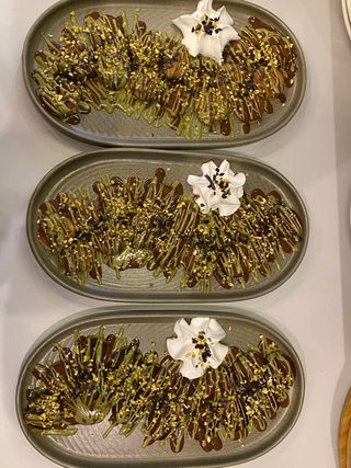 Pistacija mini palačinke