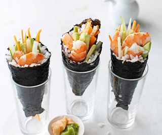 191 Temaki spicy sake