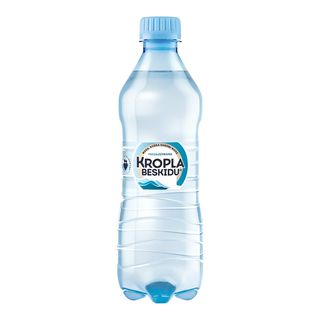 Kropla beskidu woda gazowana