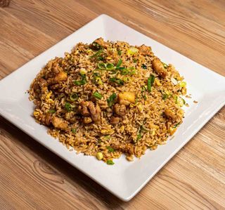 Arroz chaufa de pollo