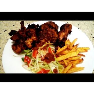 Broiler Chicken Full Choma Platter For Two