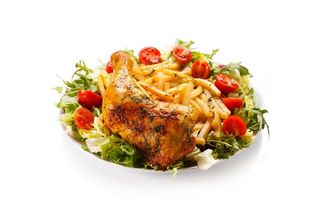 Salade Au Poulet & Frite