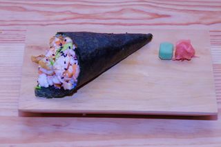 Temaki de Tempura de Camarão