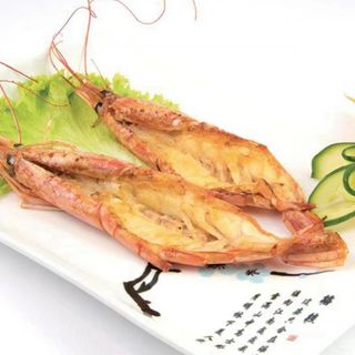 40B.Teppanyaki gamberoni alla piastra