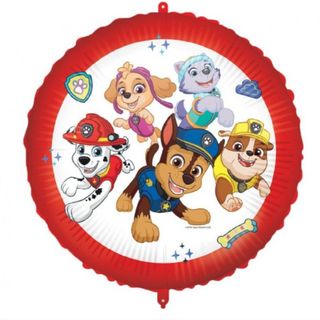 Balon napełniony helem Psi patrol