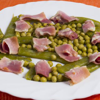 Guisantes Con Jamón 