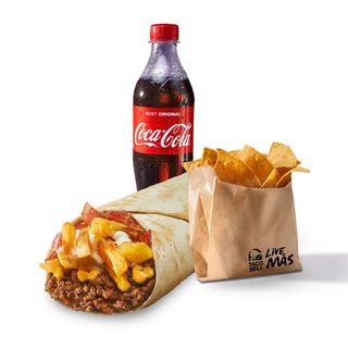 Meniu Cheesy Bacon Fries Burrito 