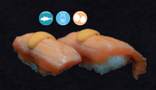 46. Nigiri De Salmón Flambeado (2 Uds.)