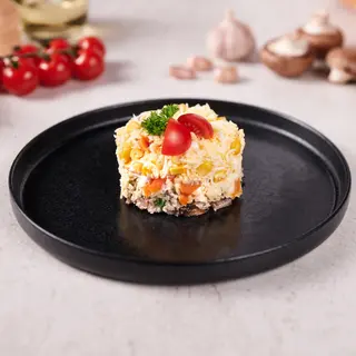 Салат з куркою та грибами, 100г