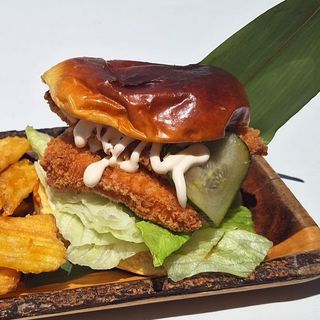 Burger salmón paradise