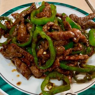 Ternera con pimientos   