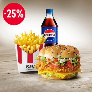 კომბო შეფბურგერ დელუქსი