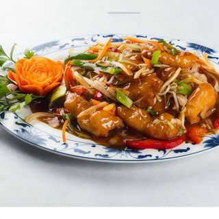 Krewetki koktajlowe w sosie chilli 500g