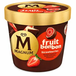 Magnum bonbon fruit strawberry