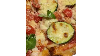 PIZZA RZYMSKA z KREWETKAMI