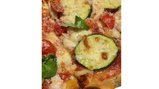 PIZZA RZYMSKA z KREWETKAMI