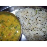 Jeera Rice With Dal