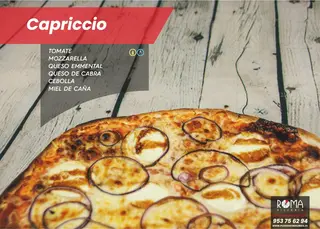 Pizza Capriccio Familiar (45 Cm.)