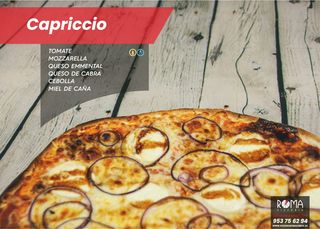 Pizza Capriccio Familiar (45 Cm.)