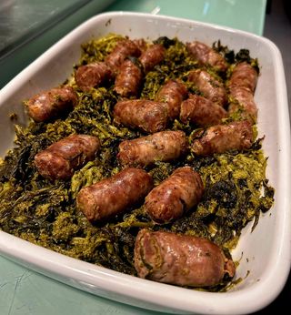 Broccoli e salsiccia