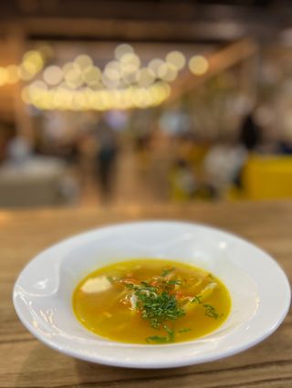 Куриный суп с лапшой (300гр.)