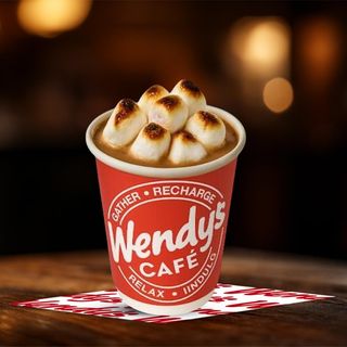 ცხელი ყავა მარშმელოუთი