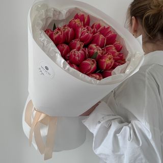 Букет "Тюльпан Колумбус (25)"