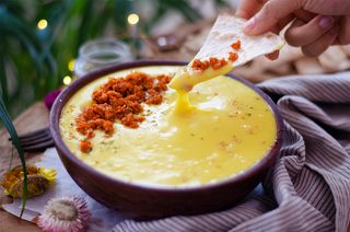 Queso Fundido Vegetariano