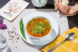 Ciorbă de fasole cu afumătură