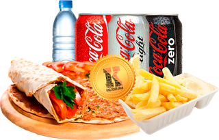 Menú Pizza Turca Con Patatas Y Bebida