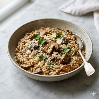 Arroz Meloso Con Boletus