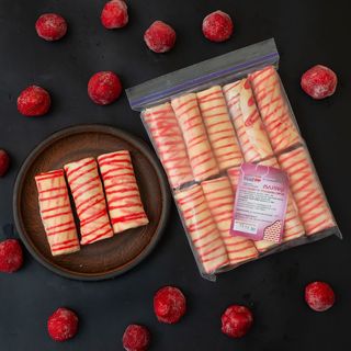 Млинці З Полуницею Та Солодким Сиром 100 Г