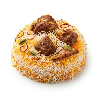 Biryani con agnello