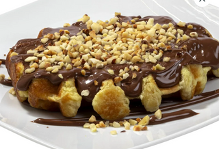 Waffle crema al pistacchio