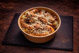 Салат з креветками