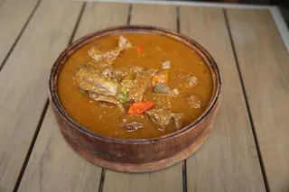 Sauce Tehisaman (Aubergine) + Accompagnement