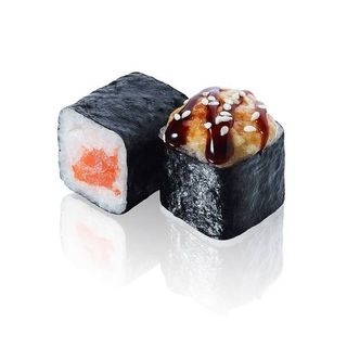 Zapieczony Roll z Łososiem (6 sztuk)