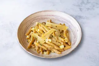 Pasta sa vrganjima i sirom