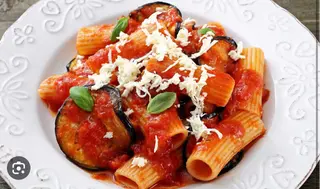 Rigatoni a la siciliana 