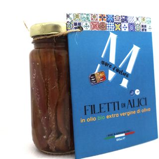 Filetti di alici in olio EVO 95 g