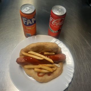 Hot-dog fritto 