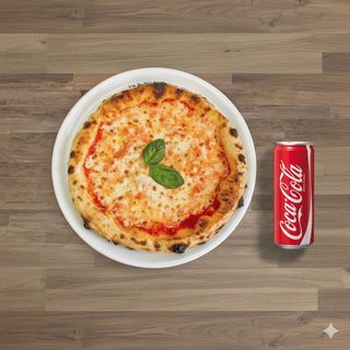 Margherita + bibita a scelta