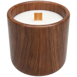 Rustic Wooden Candle