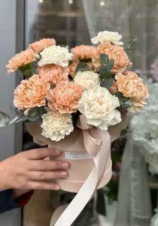 Flowerbox z goździków
