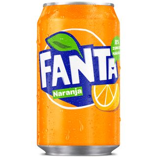 Fanta Naranja lata 330ml.