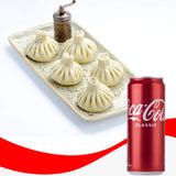 ხინკალი ქალაქური (10ც) + კოკა-კოლა კლასიკი ქილის - 0,33ლ