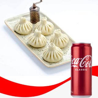 ხინკალი ქალაქური (10ც) + კოკა-კოლა კლასიკი ქილის - 0,33ლ