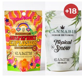 3g Grapefruit Explosion + 3g Tropical Snow