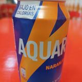 Aquarius Naranja lata 330ml.